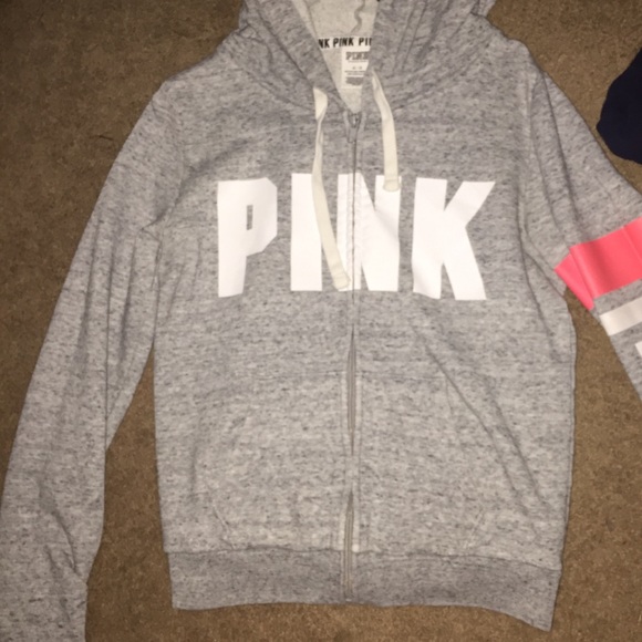 VS PINK ZIP UP HOODIE | will do trades - Picture 1 of 3